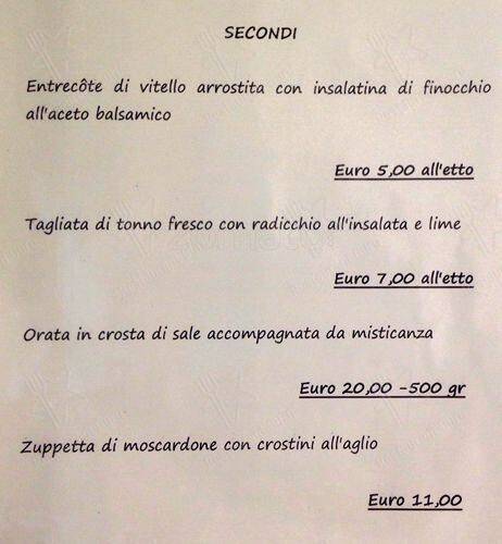 Menu di Mimi 