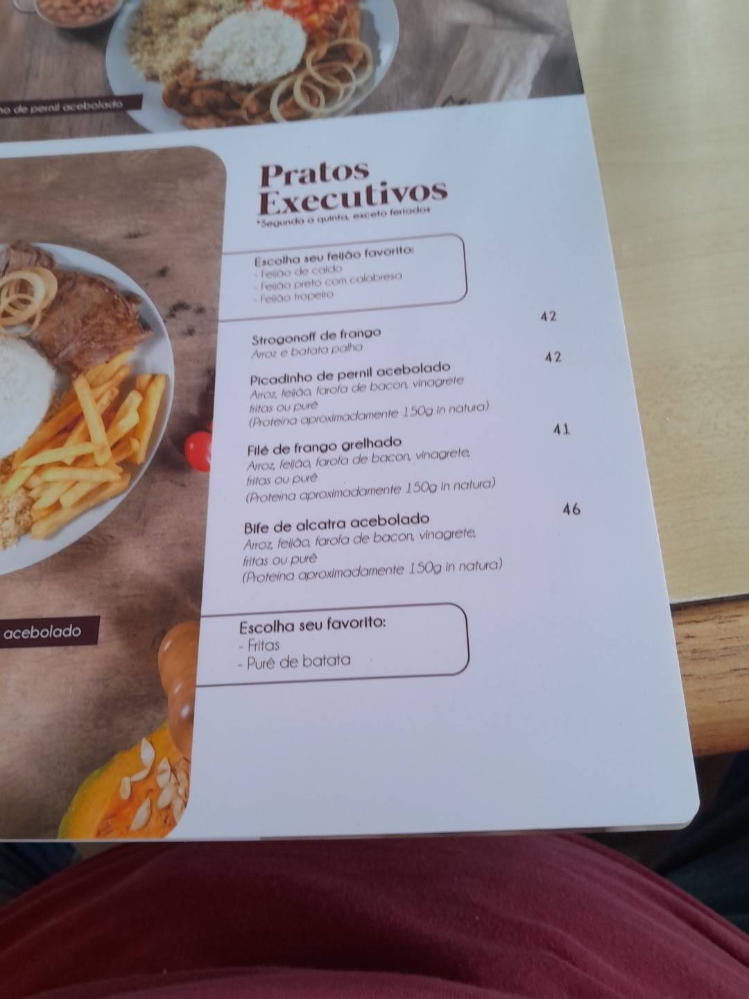 Minas Bistrô: Feijoada, Petiscos, Prato Executivo, Delivery Sudoeste Brasília DF cardápio