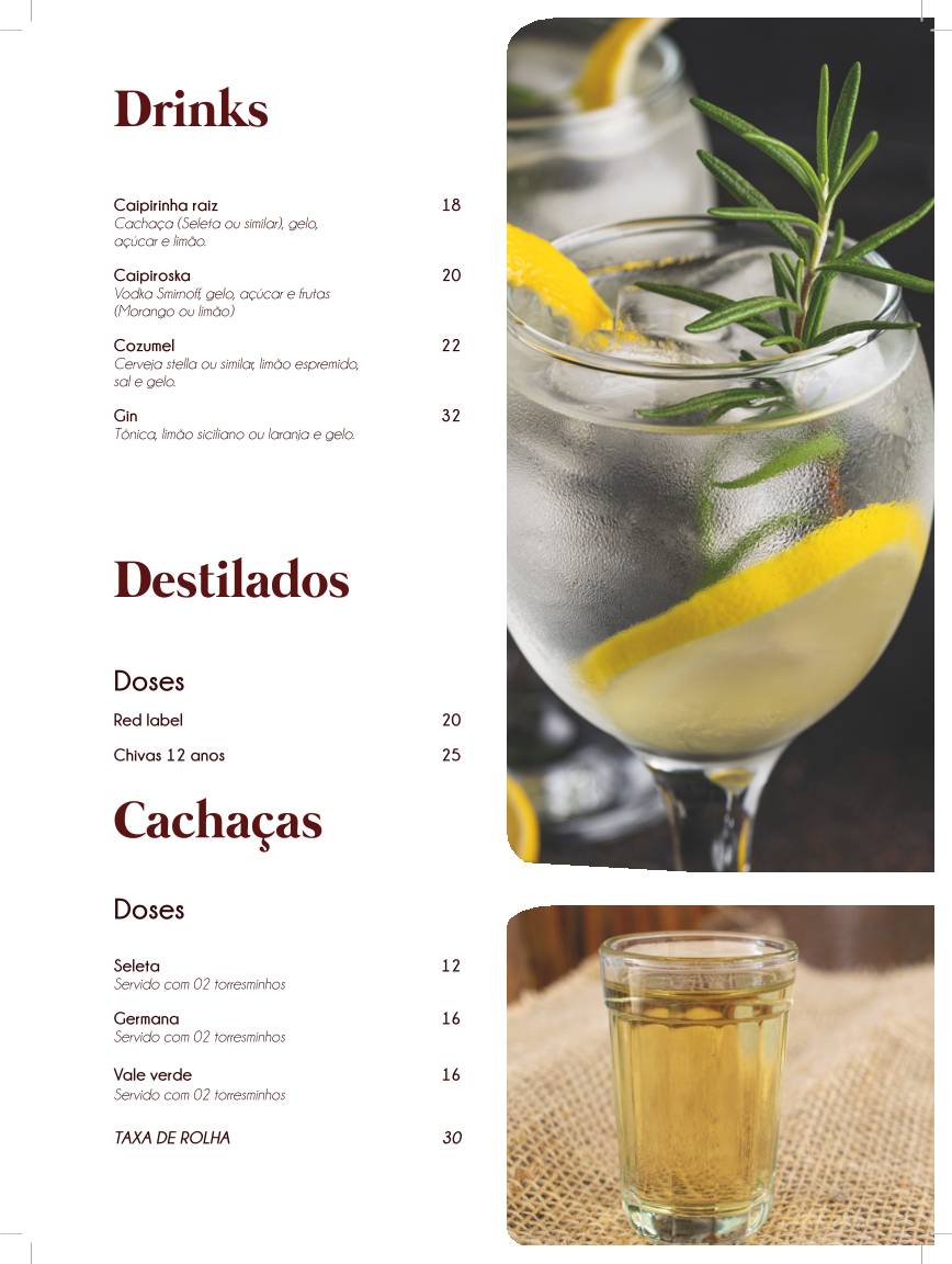 Minas Bistrô: Feijoada, Petiscos, Prato Executivo, Delivery Sudoeste Brasília DF cardápio