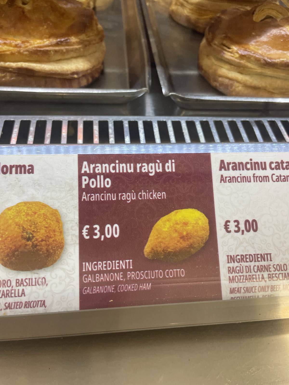 Menu di Mizzica! 