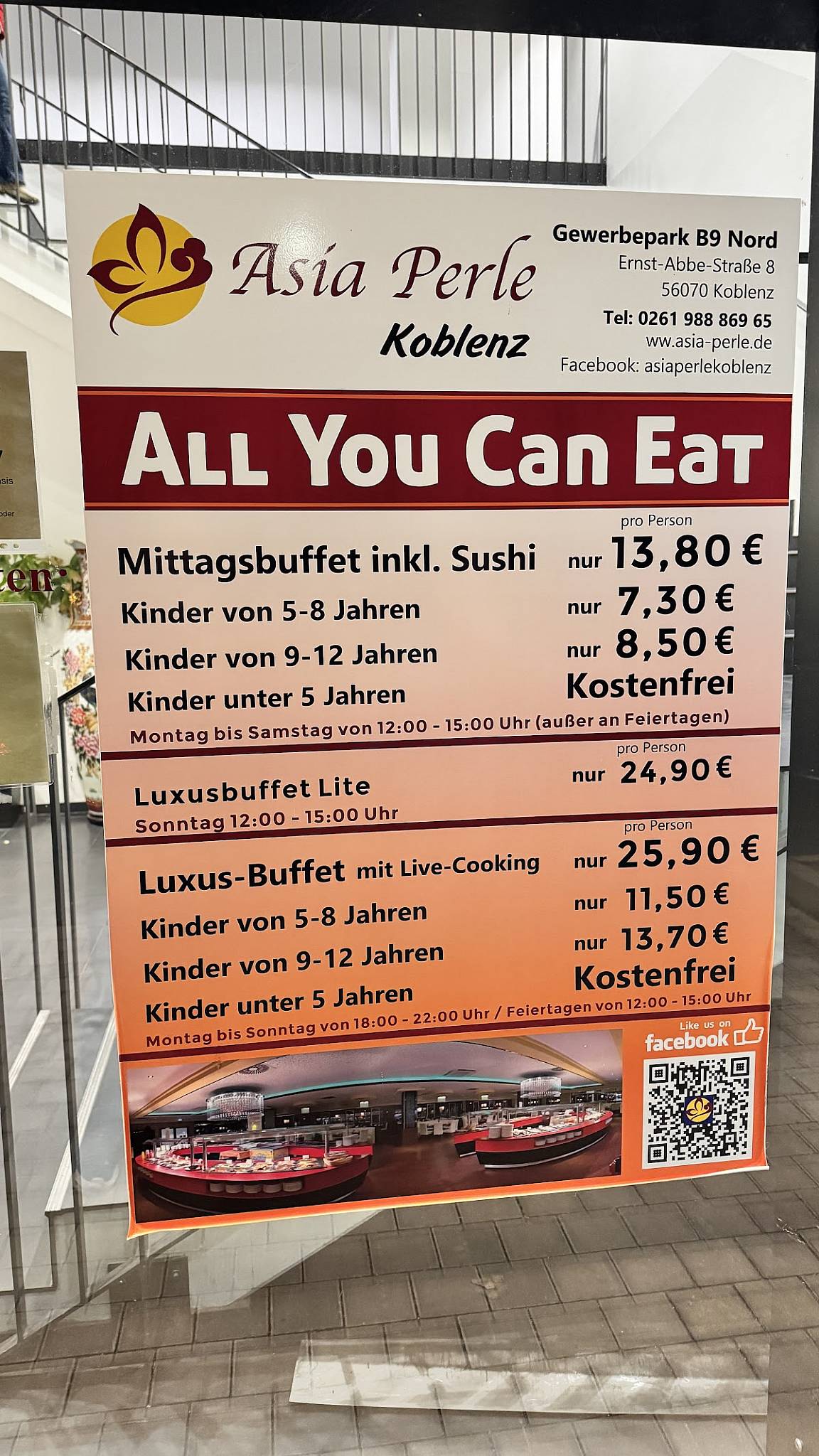 Asia Perle Koblenz Preise