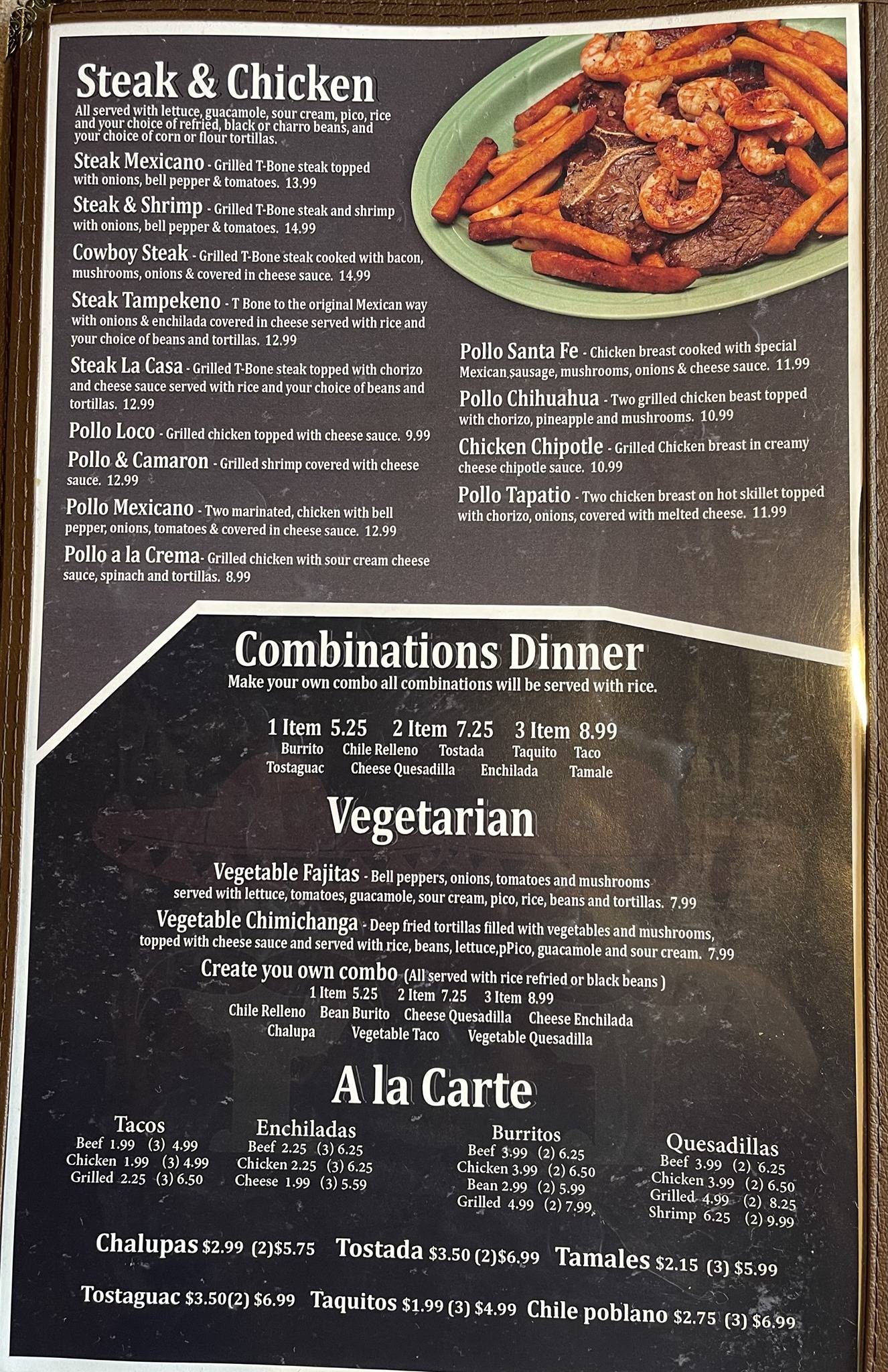 Los Locos Restaurant Clinton Menu - 2d7z3a6