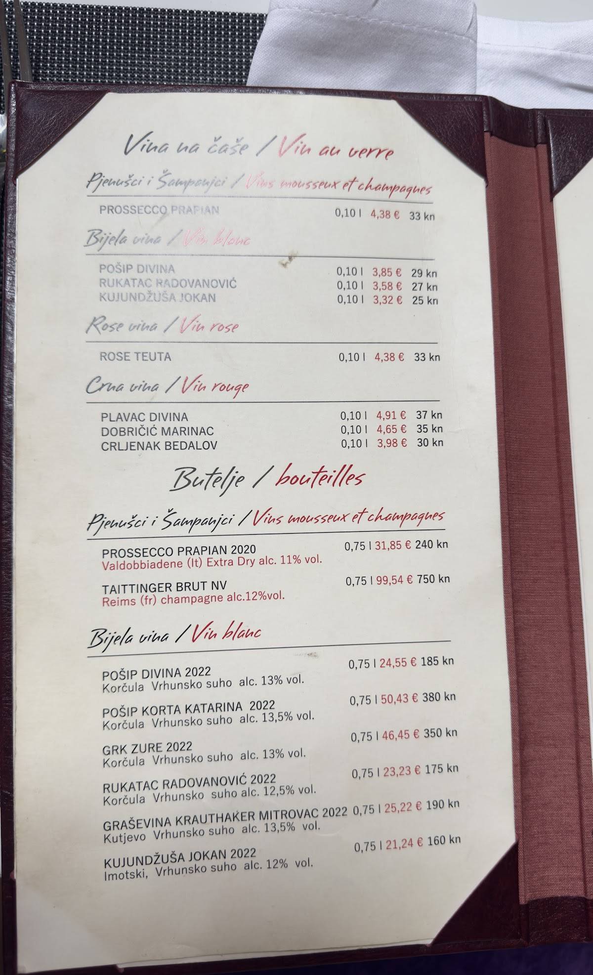 Menu di Movi 