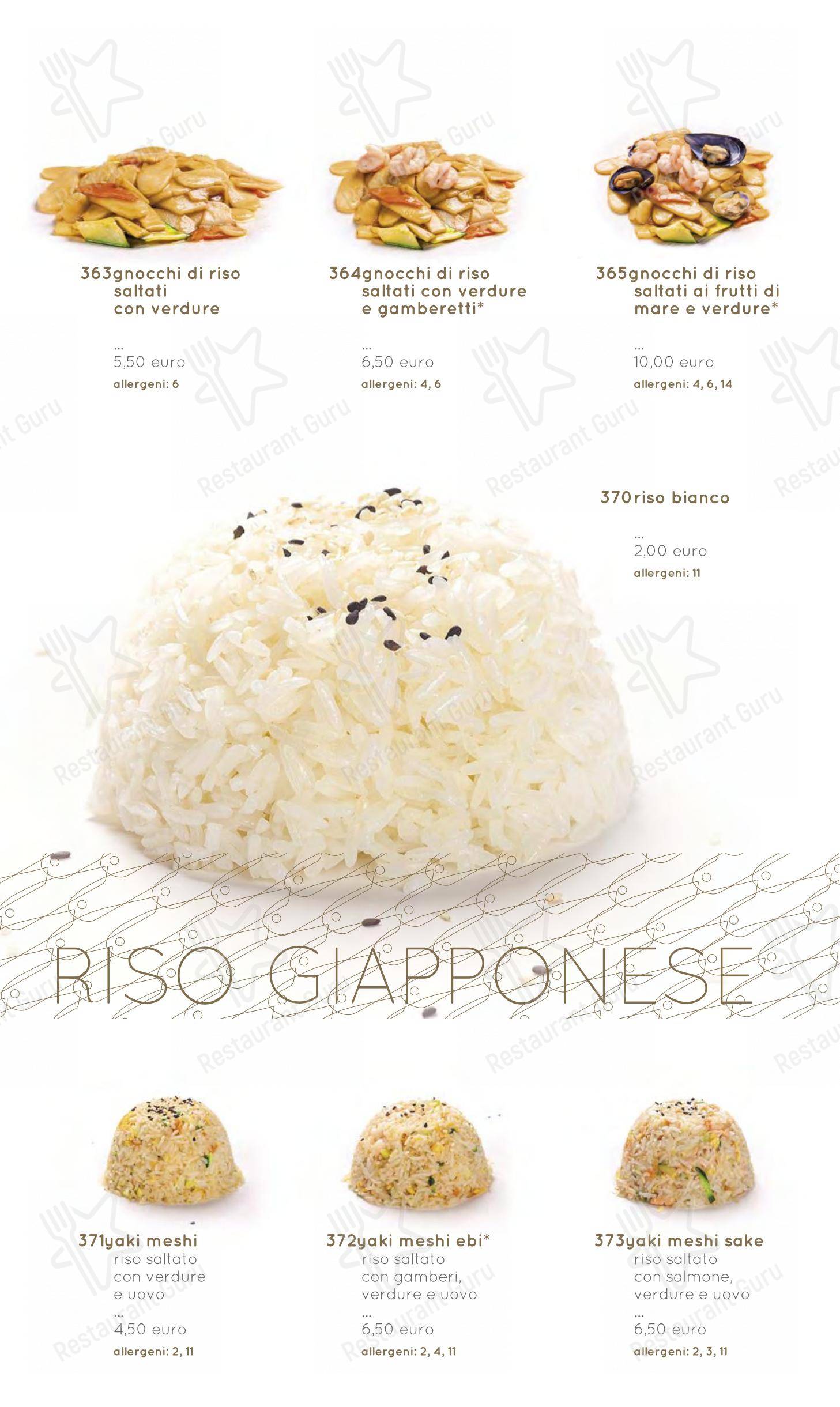 Menu bar per Moyà Asian Fusion Restaurant in Empoli