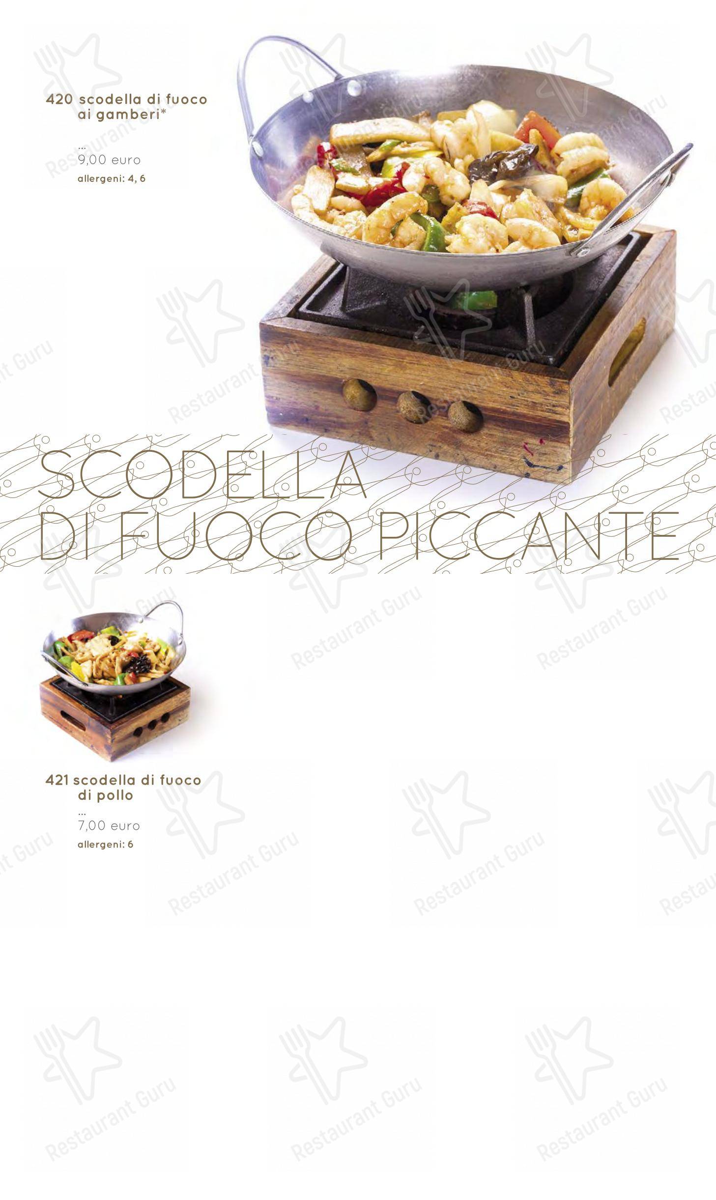 Menu per Moyà Asian Fusion Restaurant in Empoli