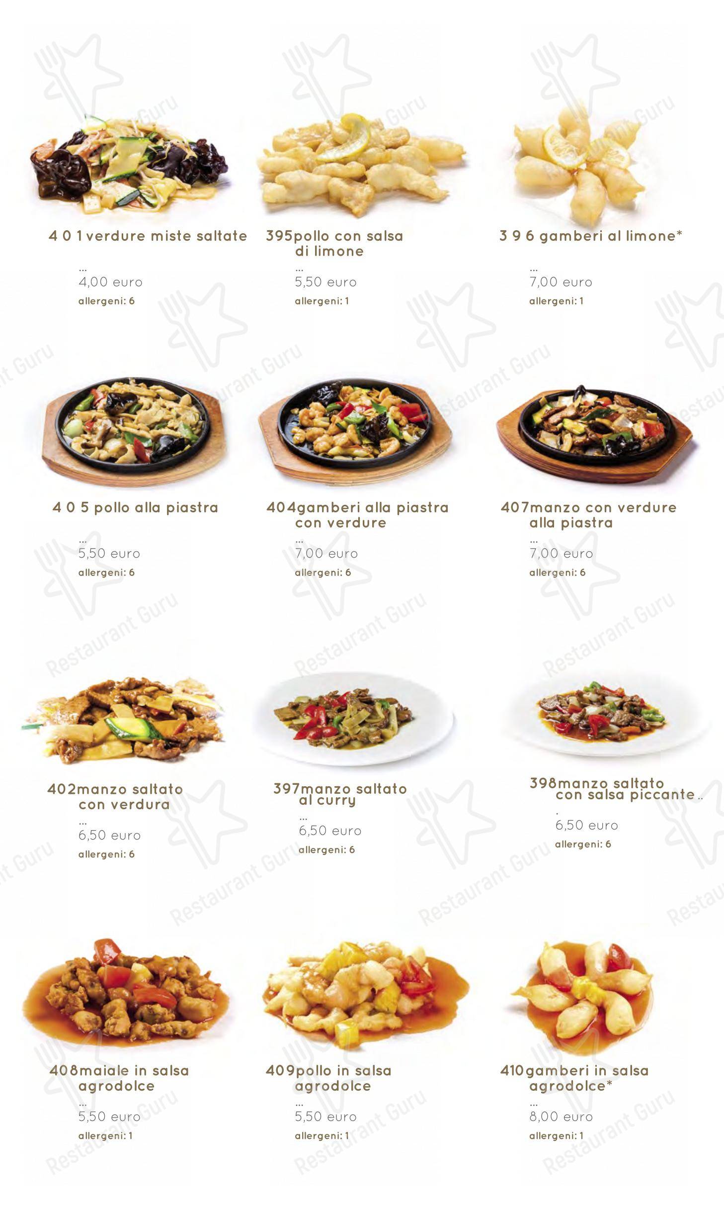 Menu bar per Moyà Asian Fusion Restaurant in Empoli