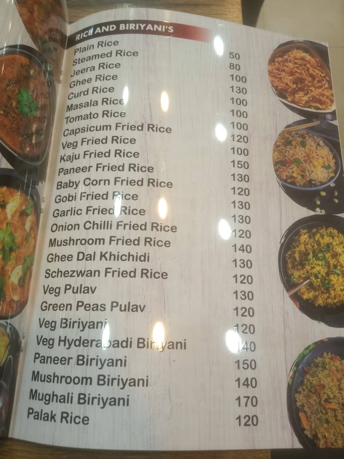 Mutha's kitchen menu