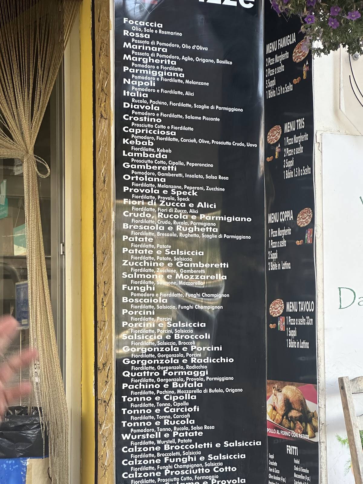 Menu di NON SOLO PIZZA -forno a legna- 