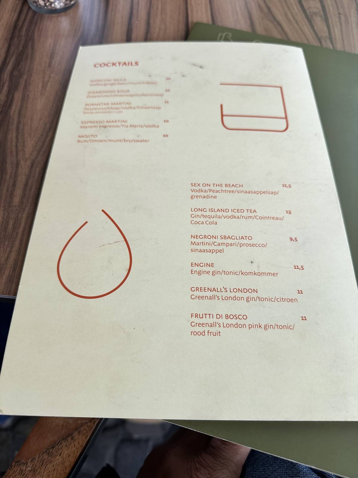 Menu de NOVI Enschede Italiaans restaurant