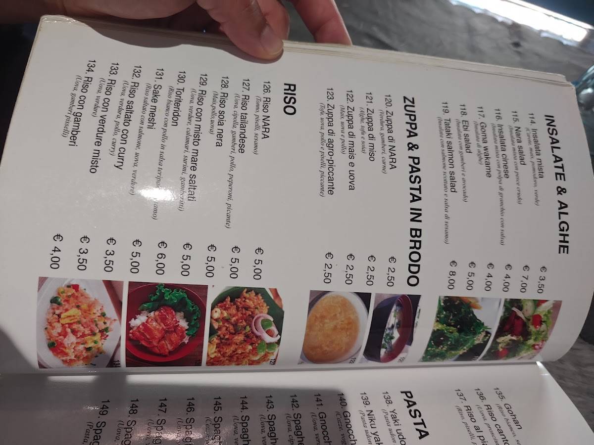 Menu di Nara 
