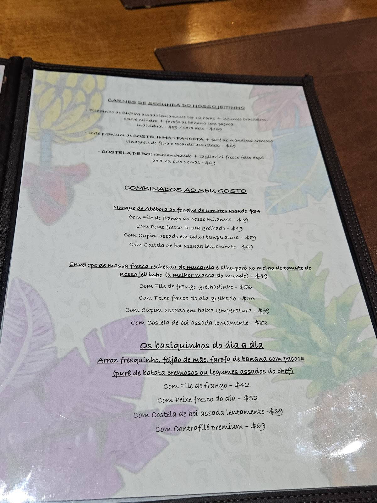 Nasc - Bar & Restaurante cardápio