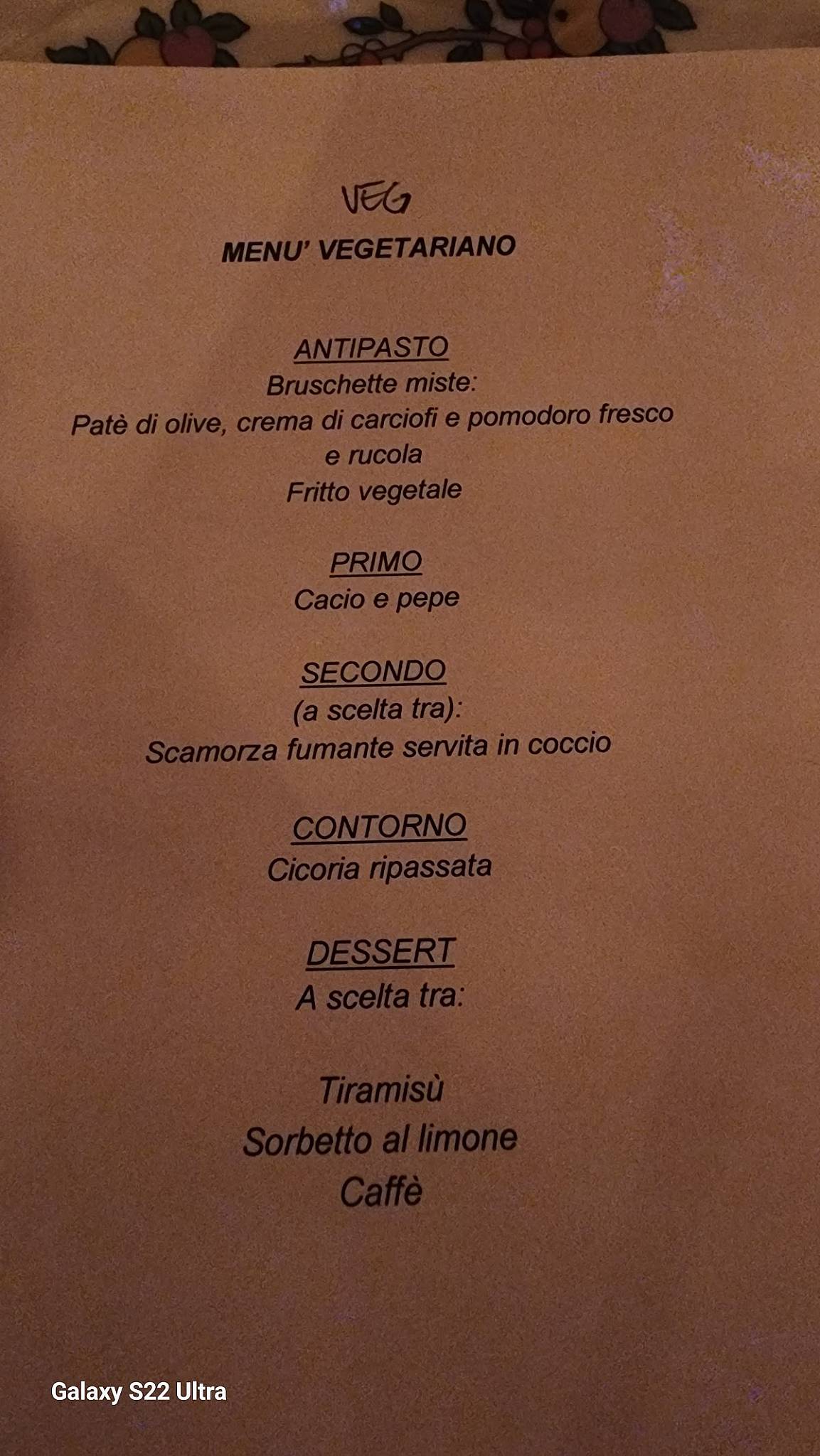 Menu di Natalino & Maurizio 
