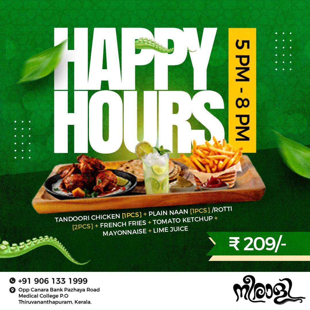 Neerali Restaurant menu