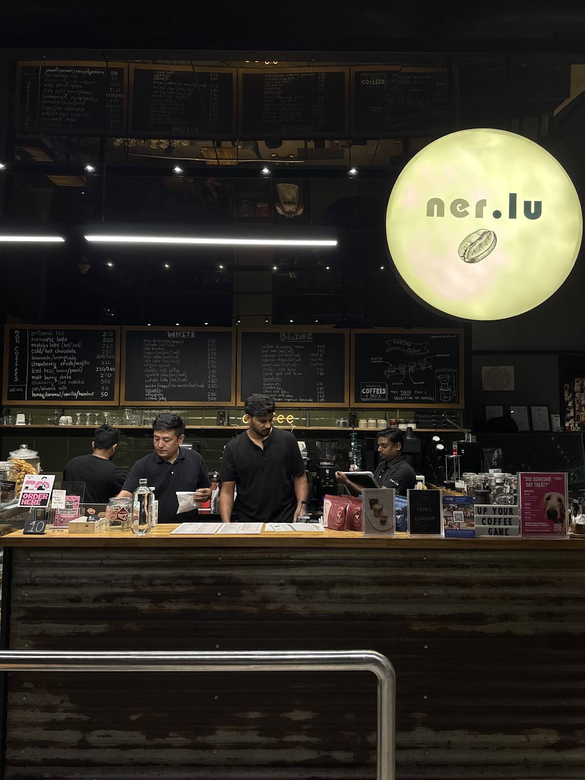 Nerlu Cafe menu