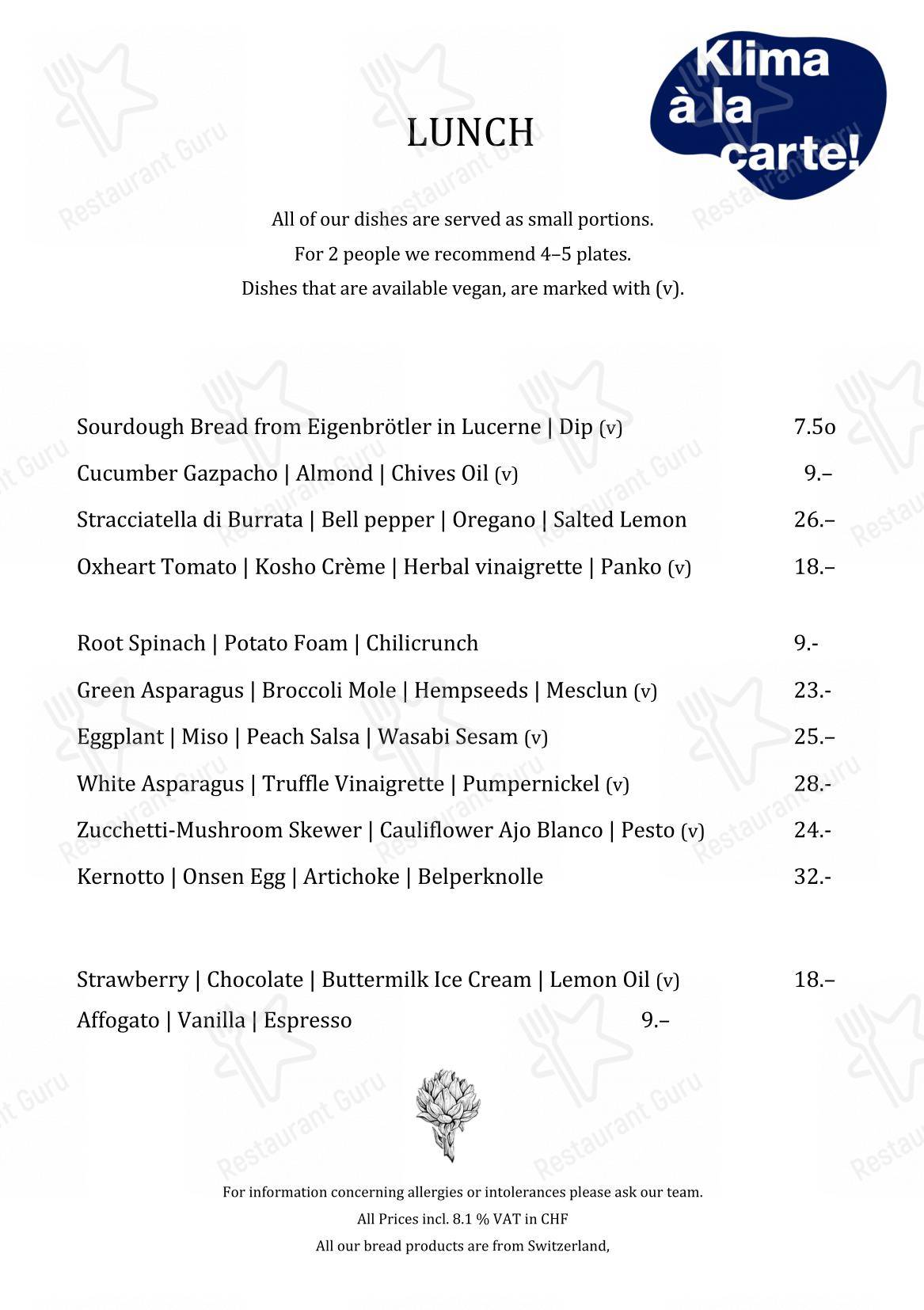 菜单 per Neue Taverne ristorante