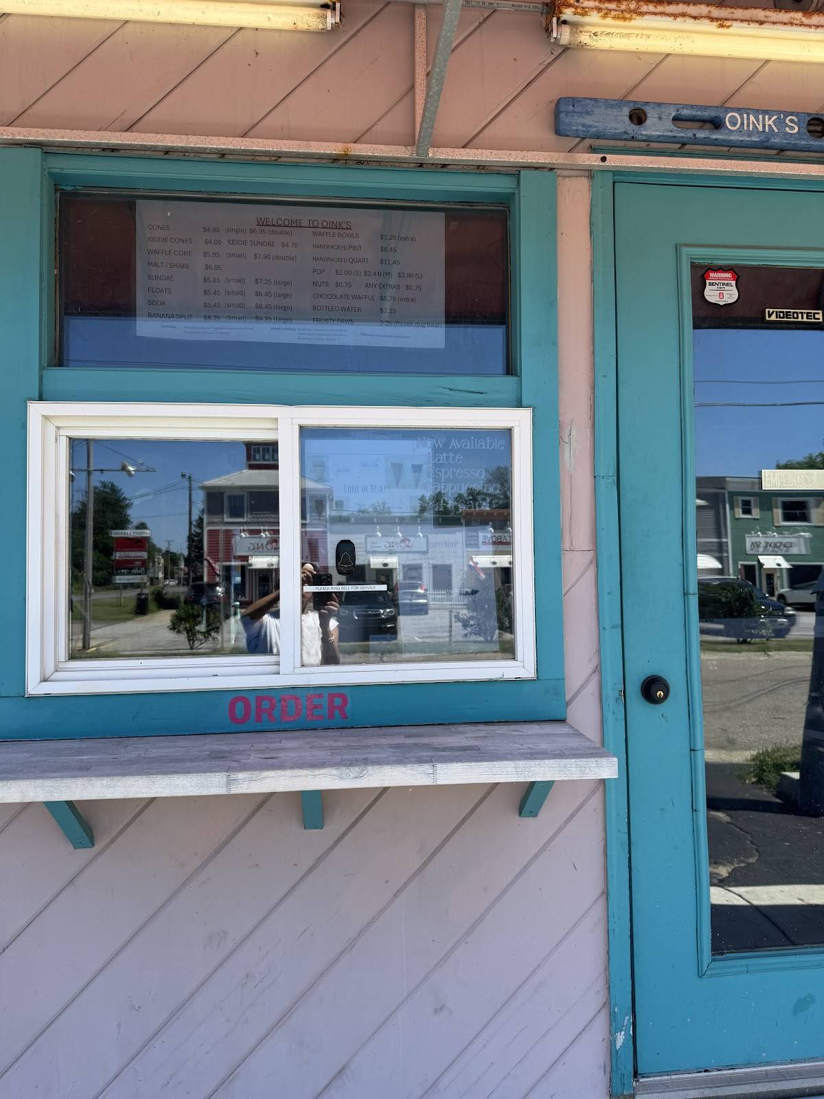 Carta del restaurante Oink's Dutch Treat, New Buffalo