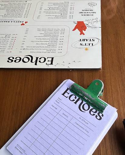 Echoes menu