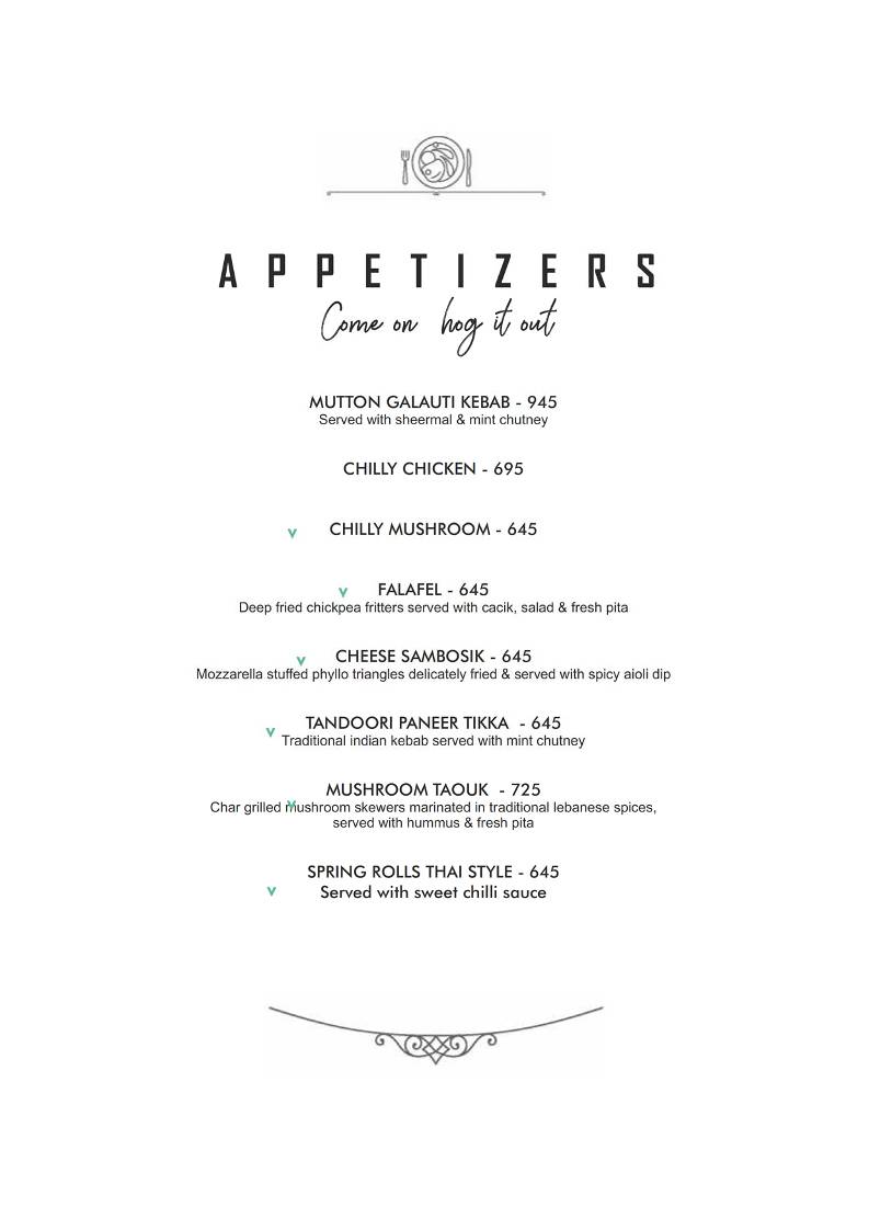 Laidback Cafe GK-2 menu