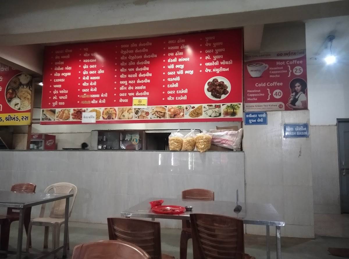 New civil canteen food court menu