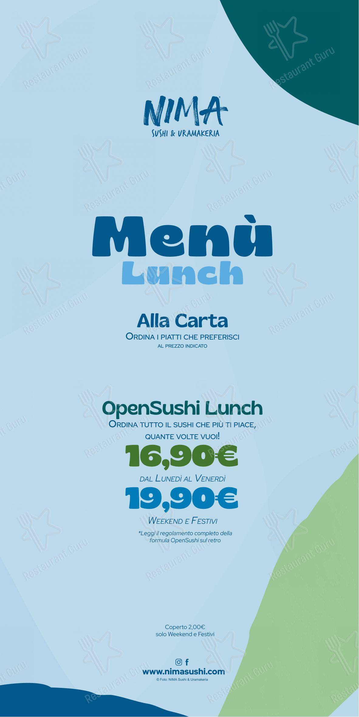 NIMA Sushi in Firenze - Детское