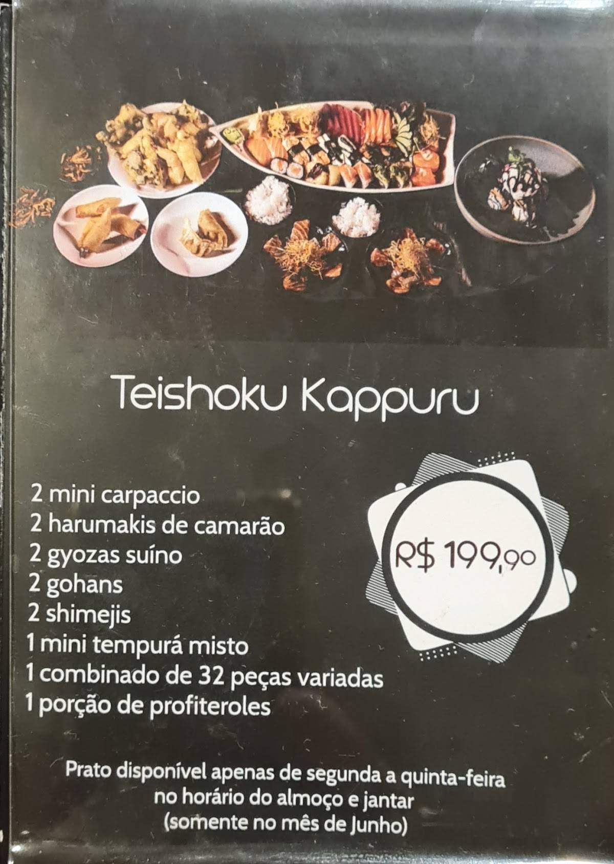 Nippon cardápio