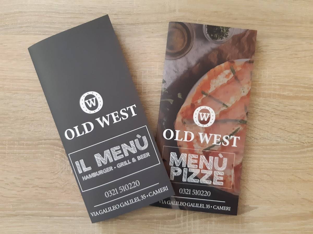 Menu di Old West Cameri 