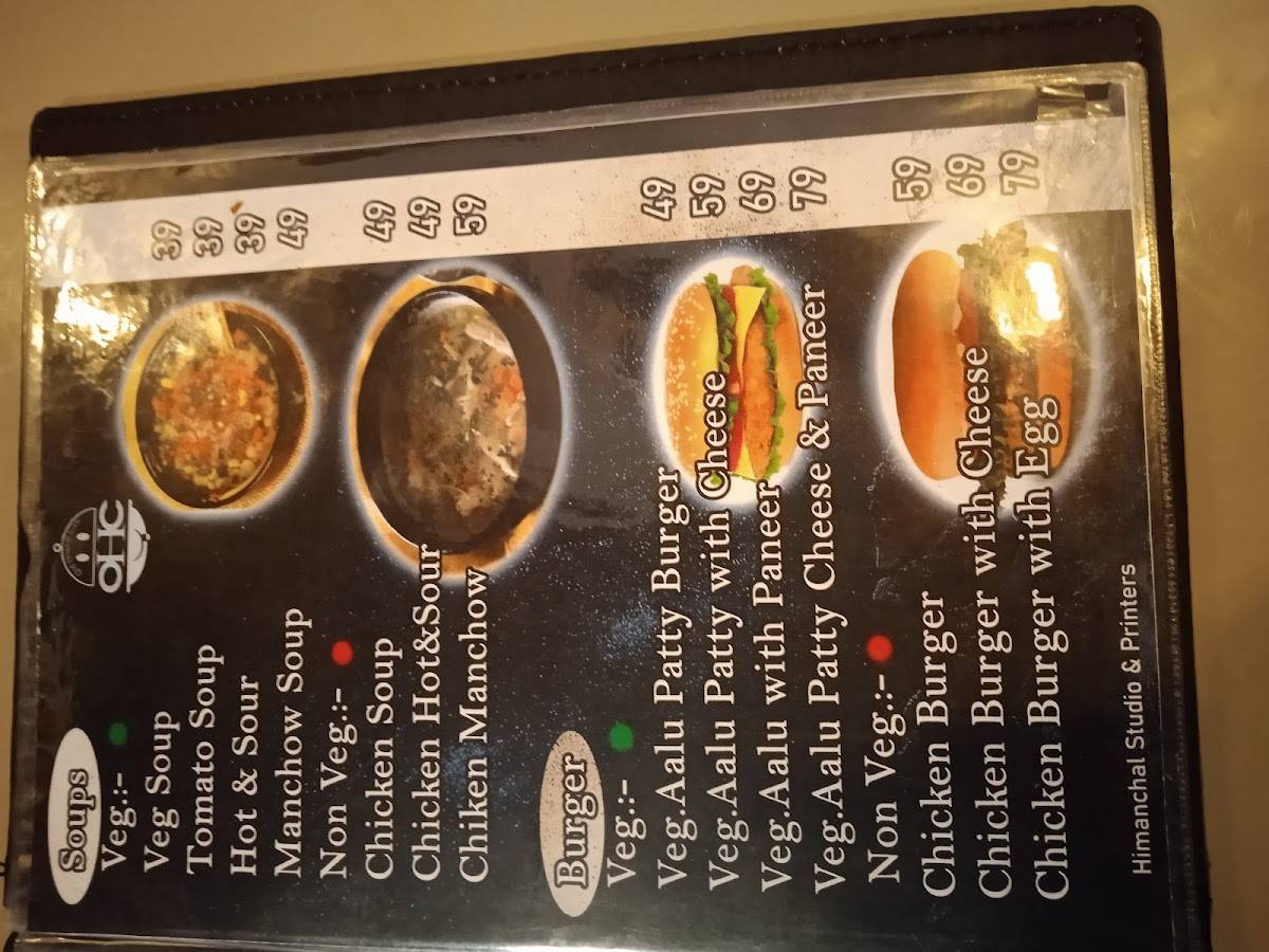 Old house cafe tanakpur menu