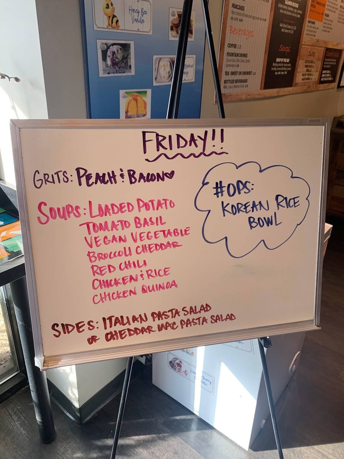 Menu at Orange Clover Kitchen & More cafe, Jeffersonville