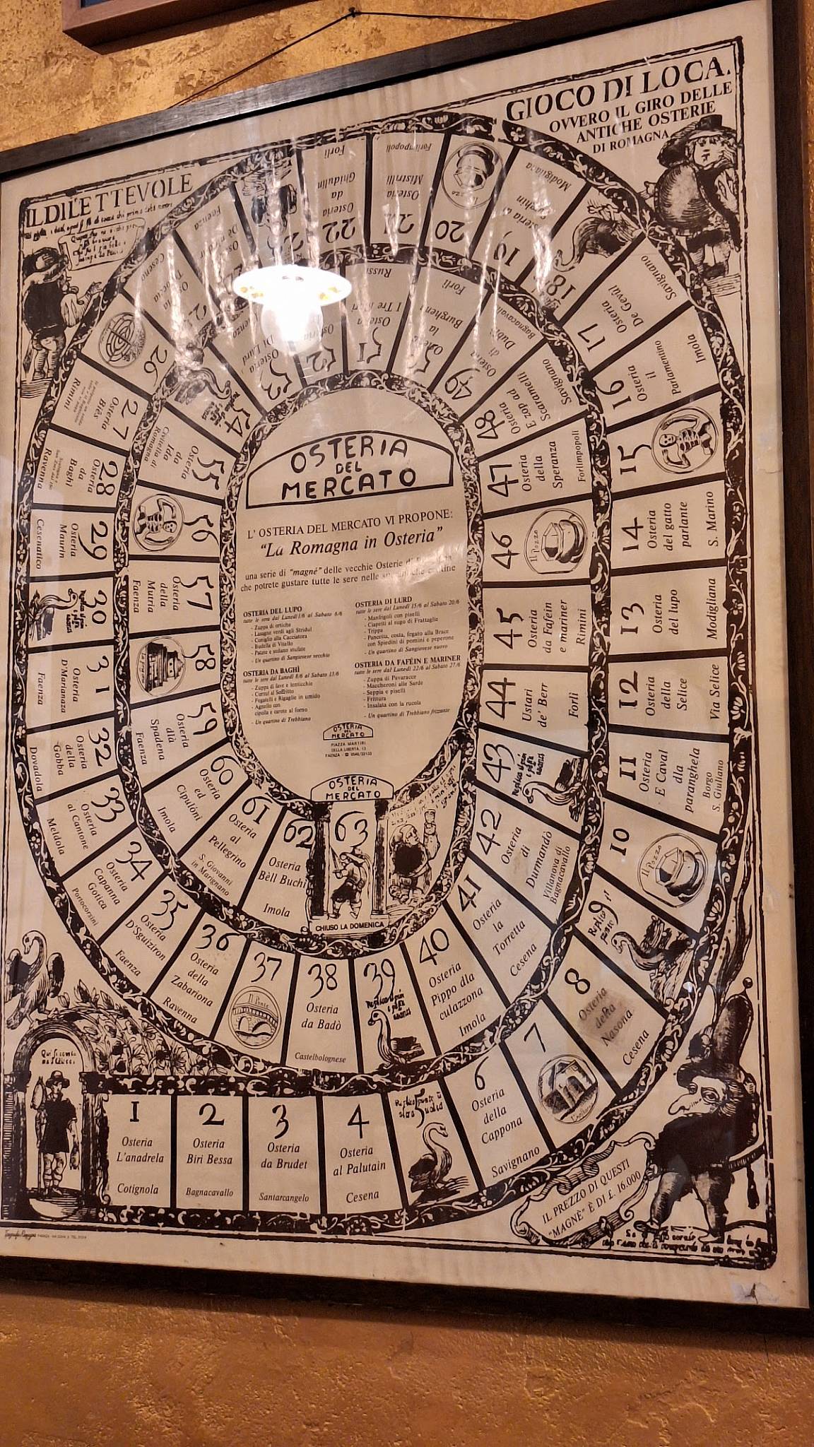 Menu di Osteria Del Mercato 