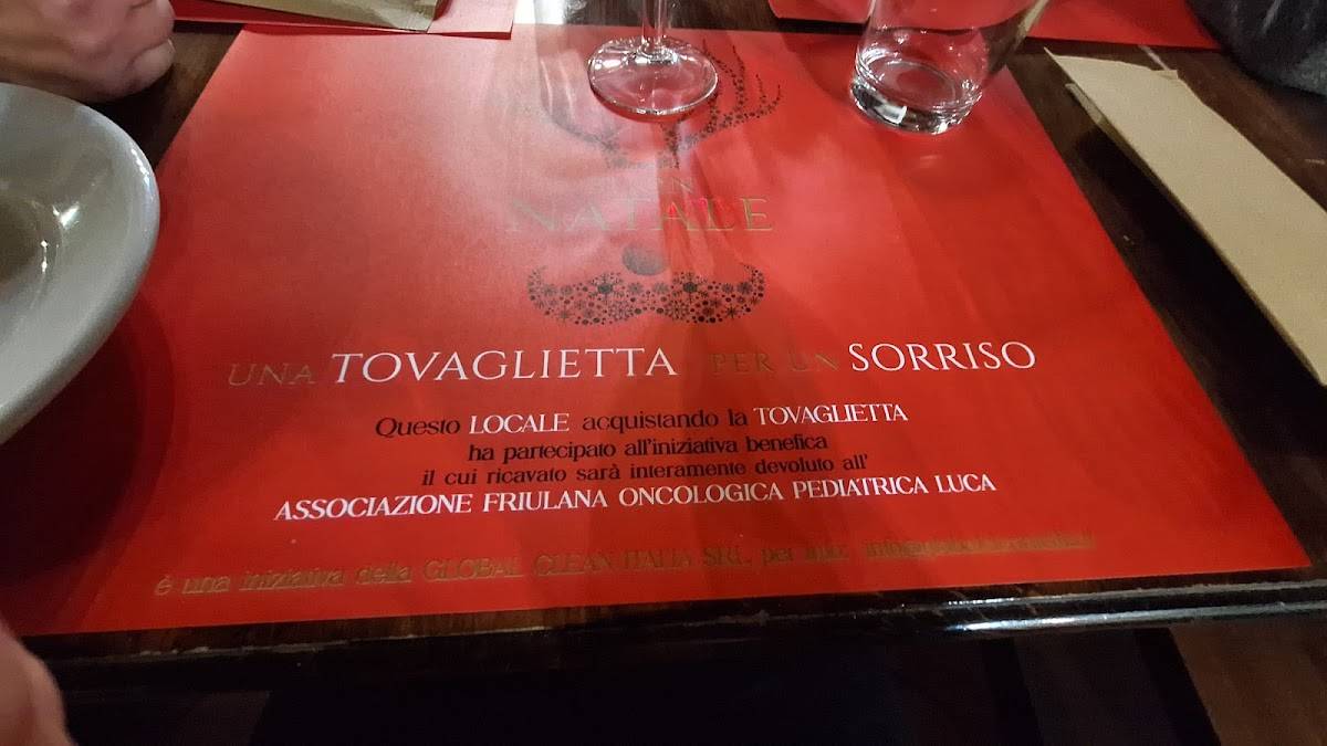 Menu di Osteria Mulin Vecio 