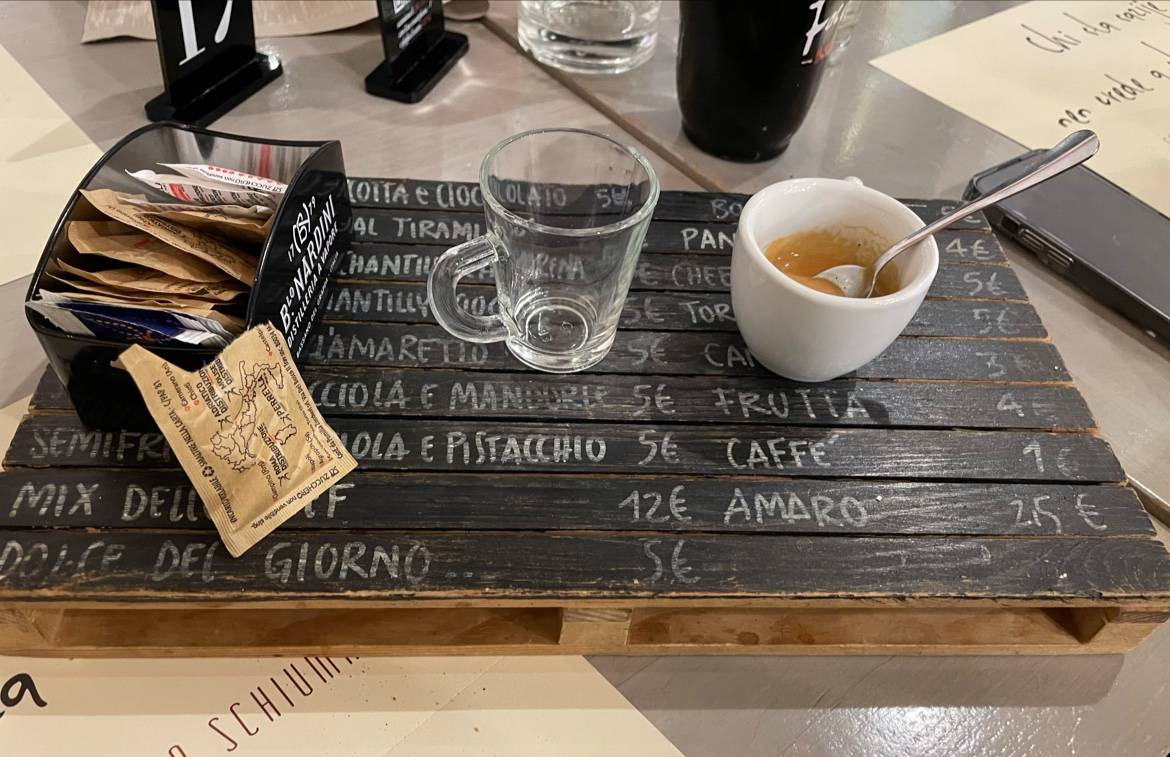 Menu di Osteria Contemporanea Foconè 