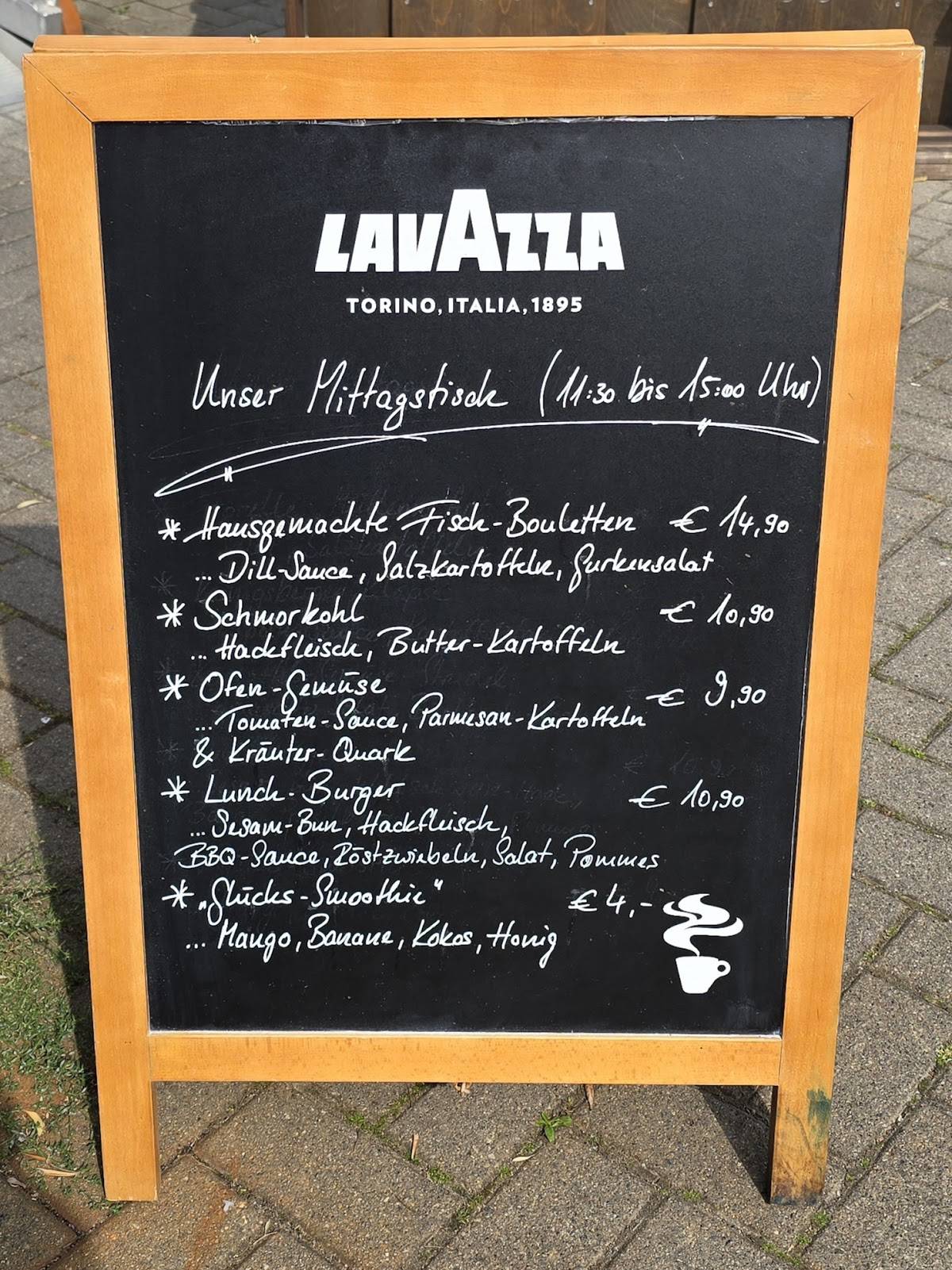 Menu de Otto's Restaurantschiff