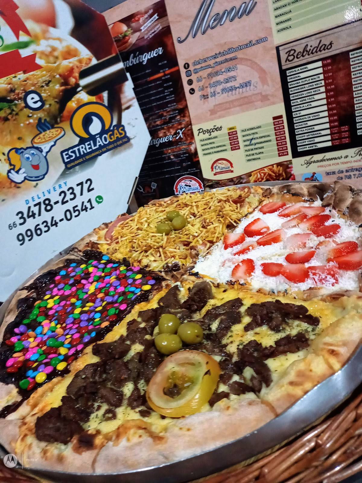 REQUINTE PIZZARIA e RESTAURANTE cardápio