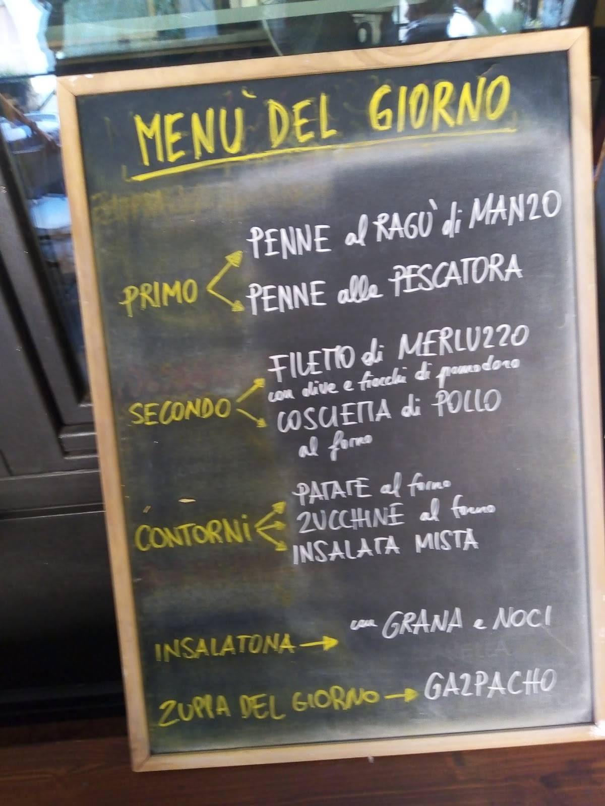 Menu di Osteria la Ruta 