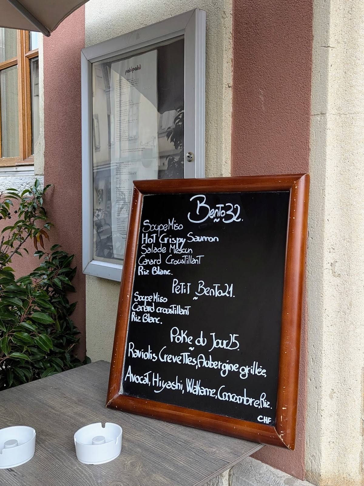 Menu di Pakùpakù 