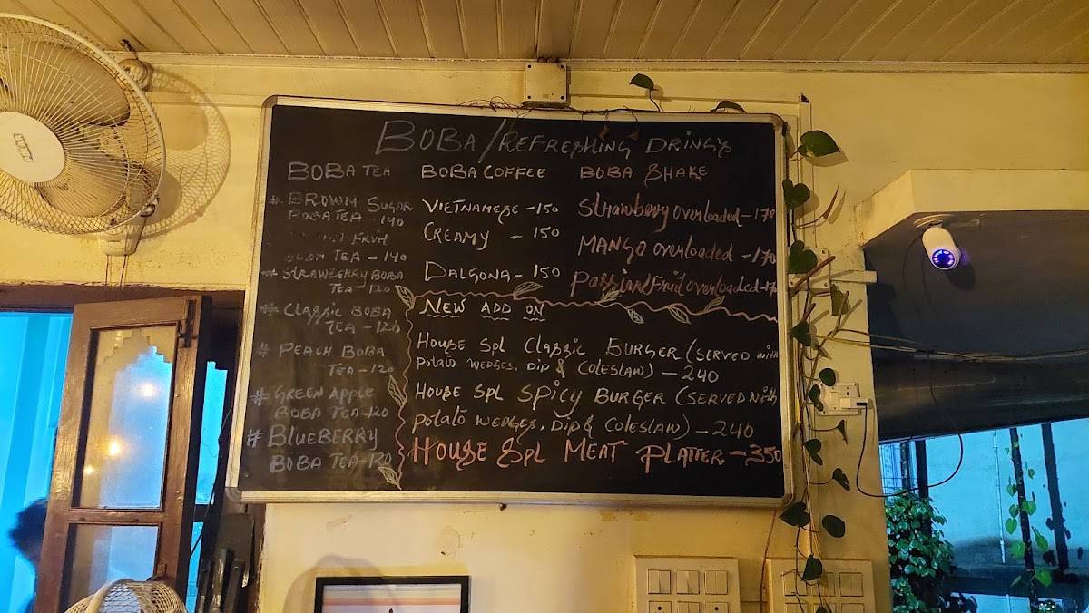 Home Cafe menu