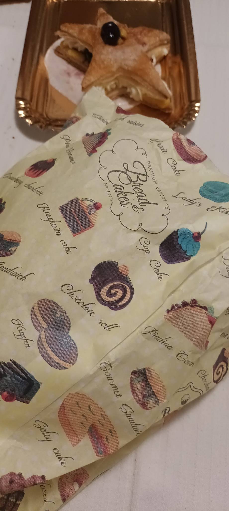 Menu di Panificio Frangipane 