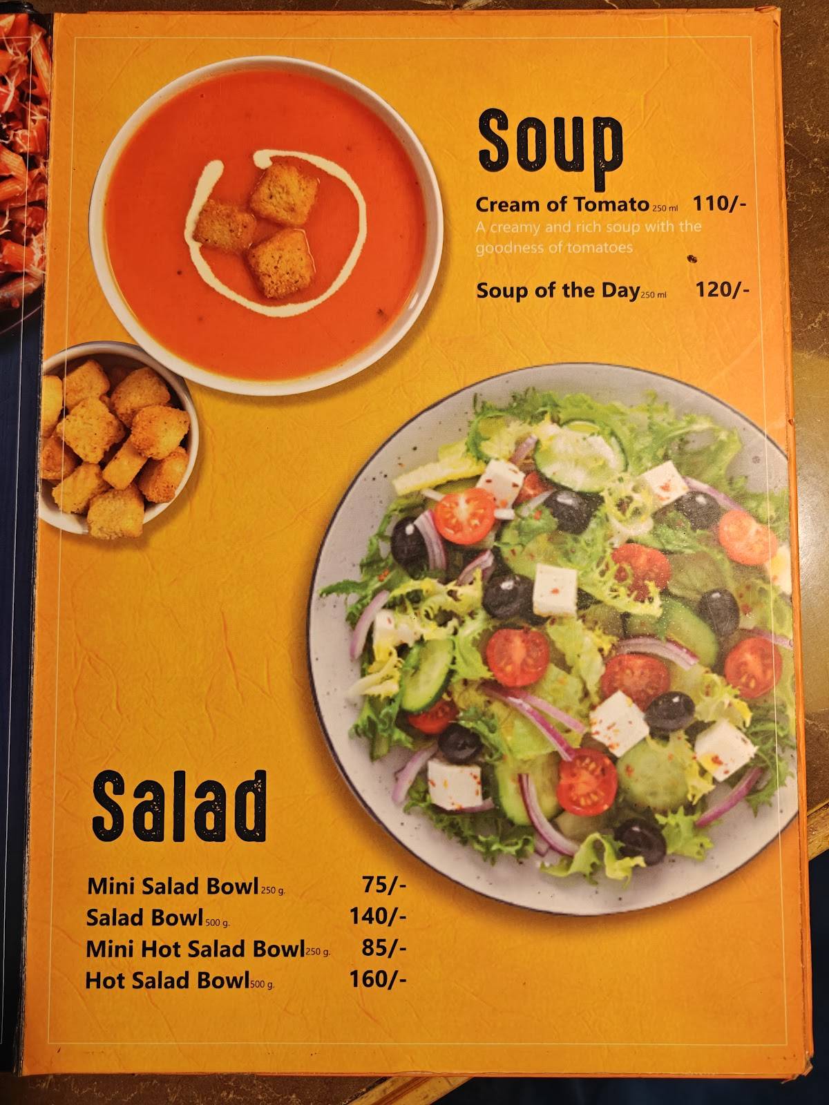 Papa Louie's Pizza menu