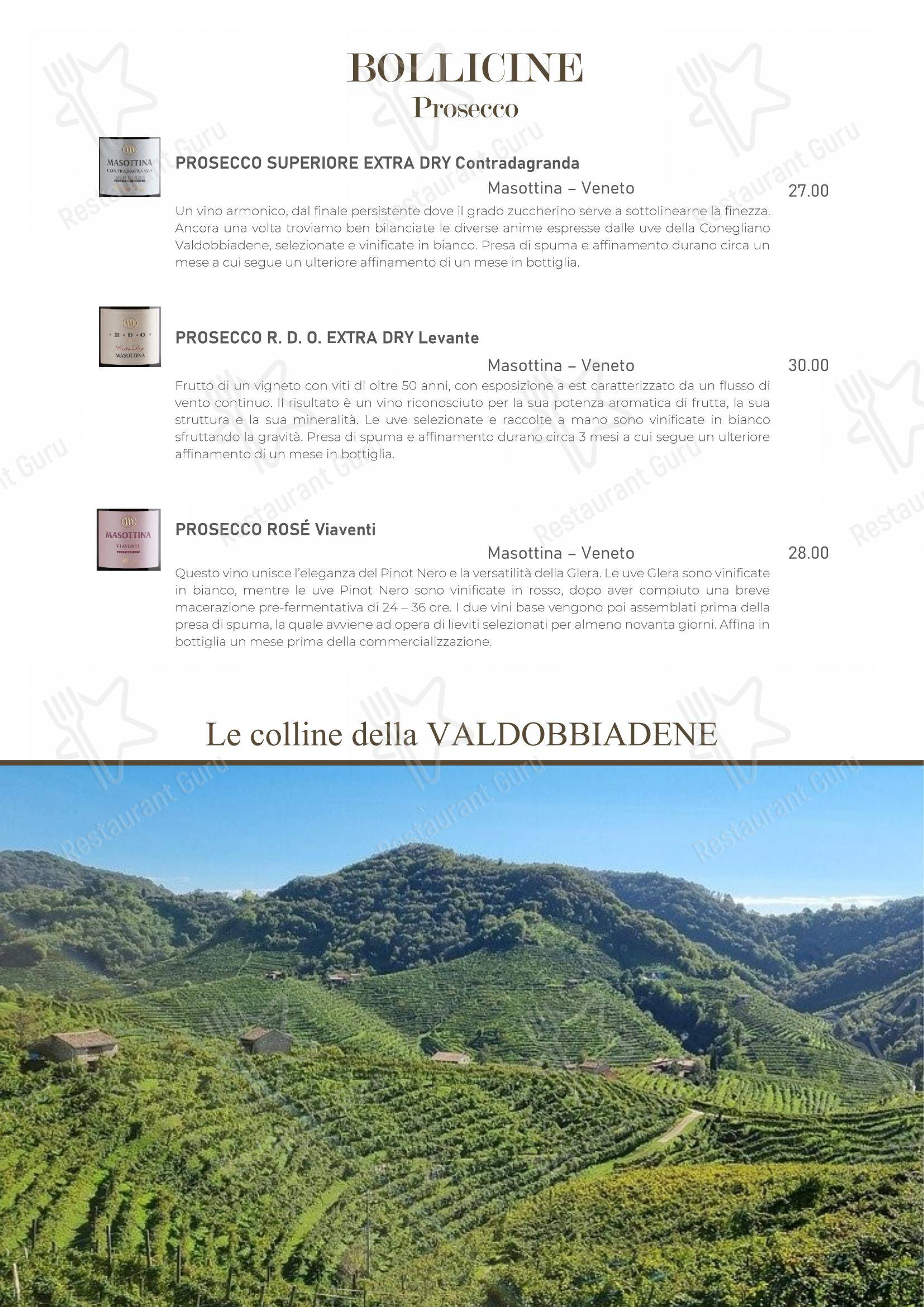 Menu per Papillon in Salò