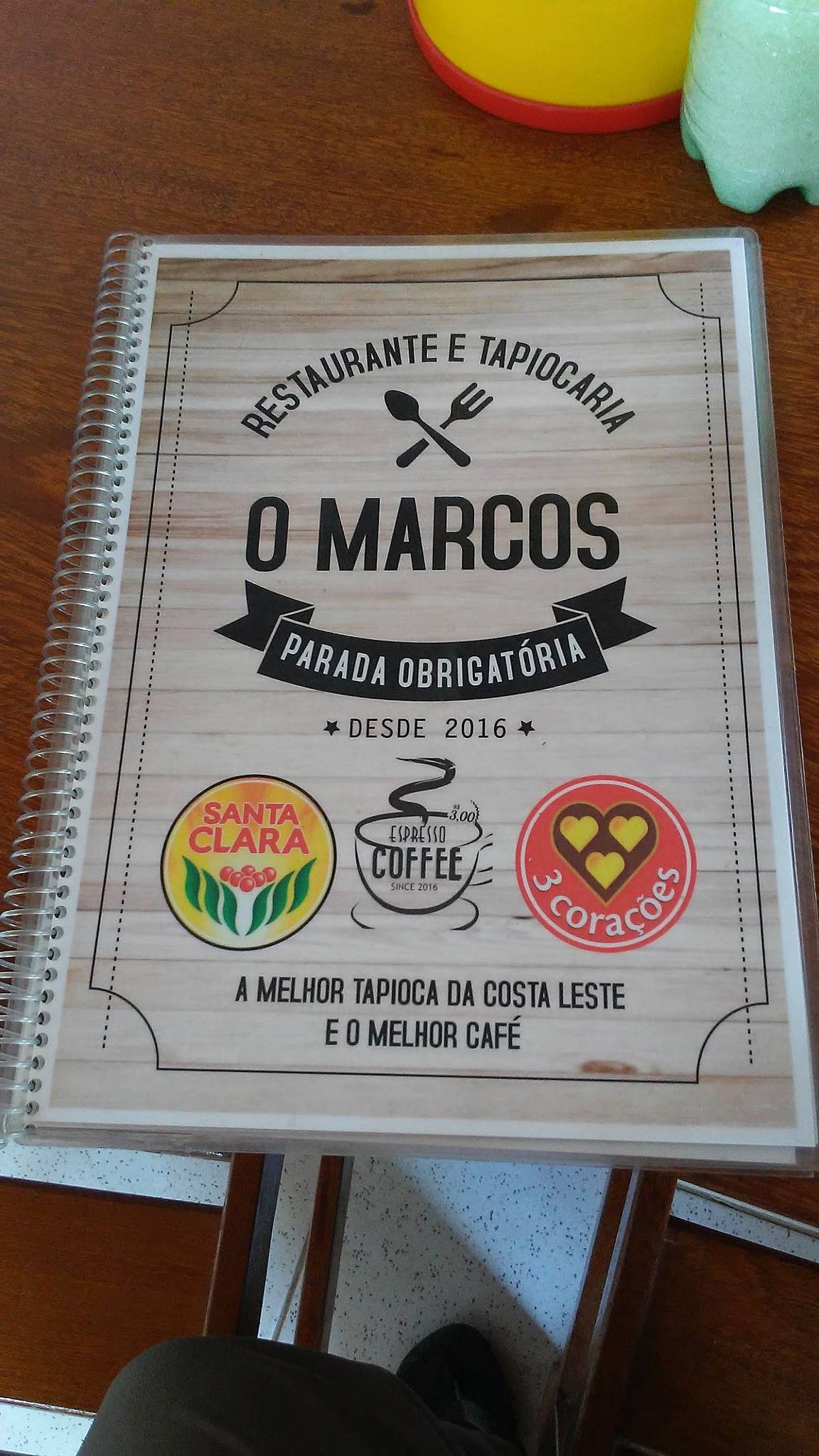 Tapiocaria Parada Obrigatória (O Marcos) cardápio