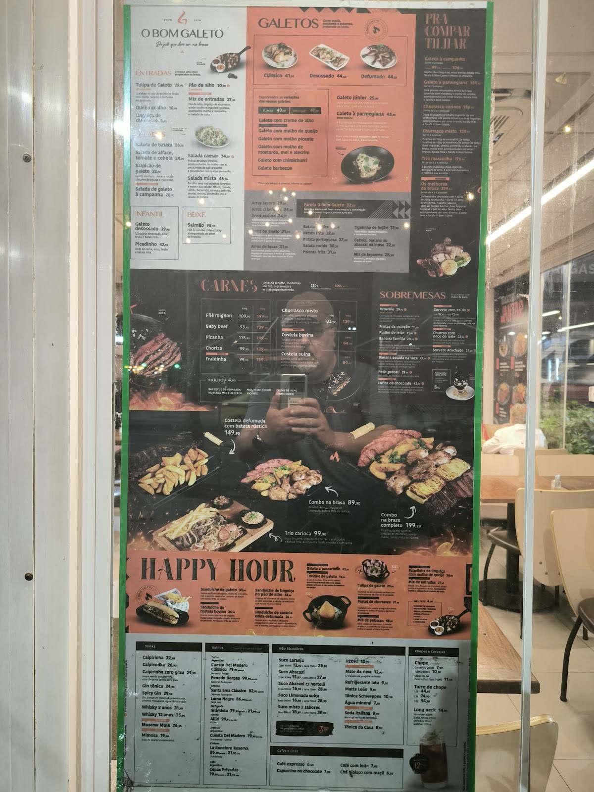 Parmê Restaurante cardápio