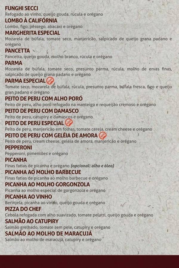 Don Gentil Petisqueria E Pizzaria cardápio