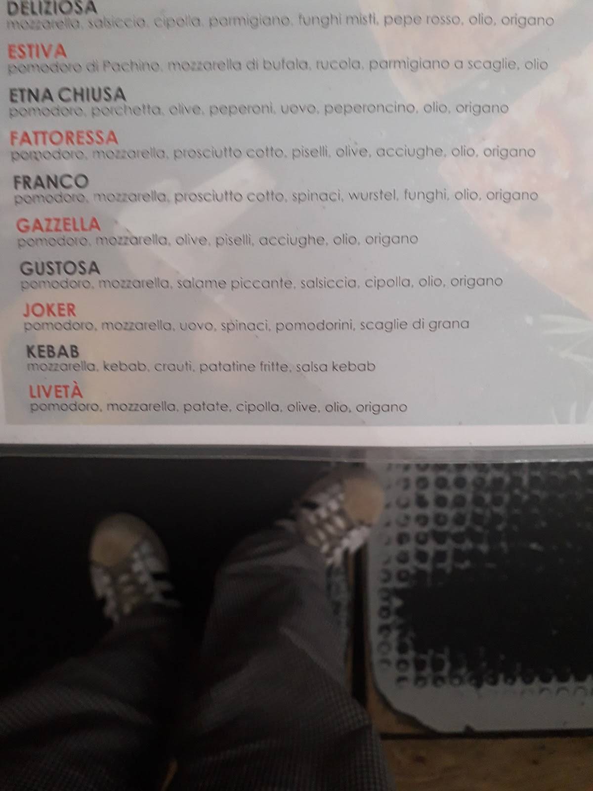 Menu di Strapizzami 
