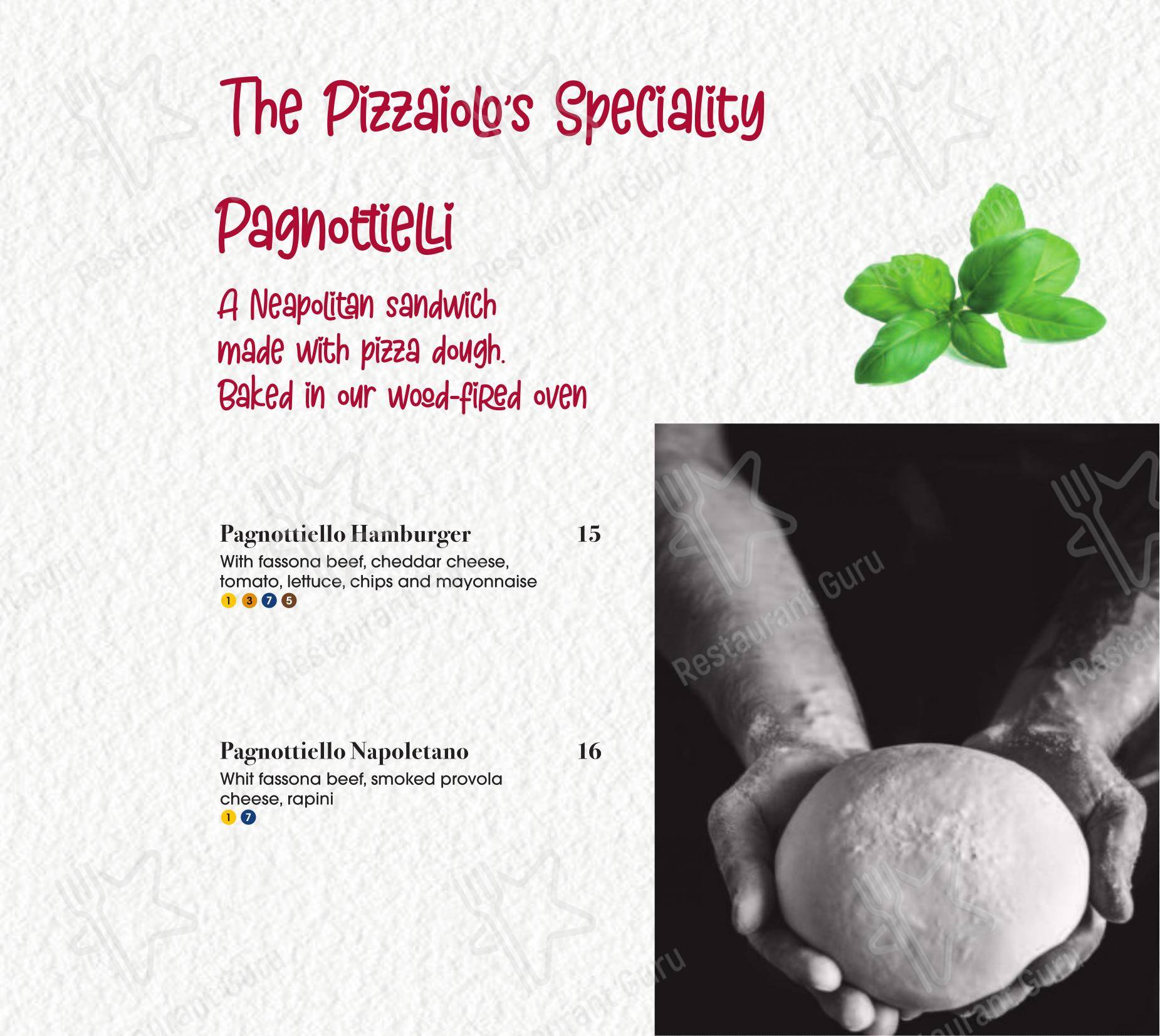 Menu di Peperino e Milano - 菜单