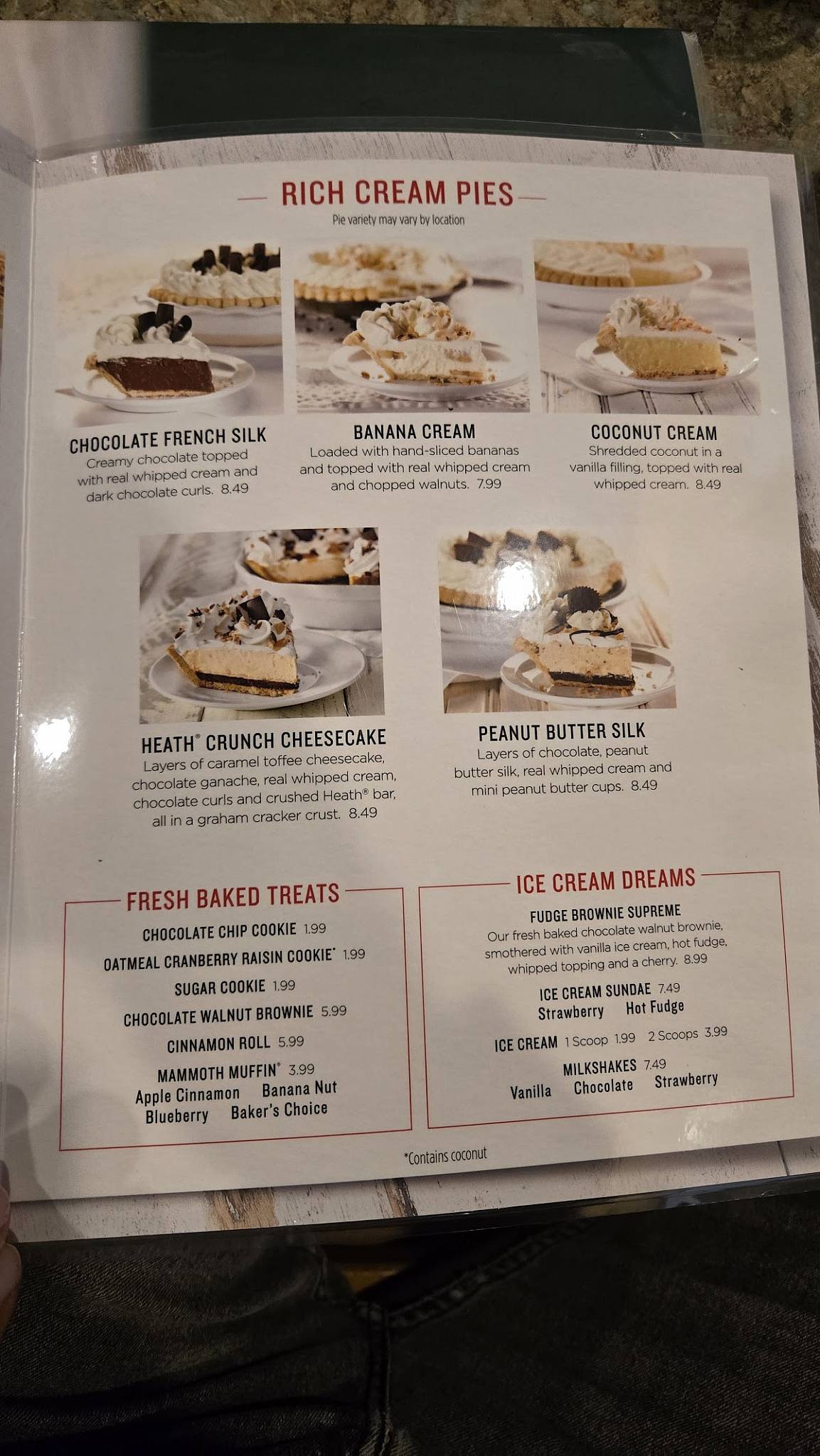 Menu de Perkins American Food Co.