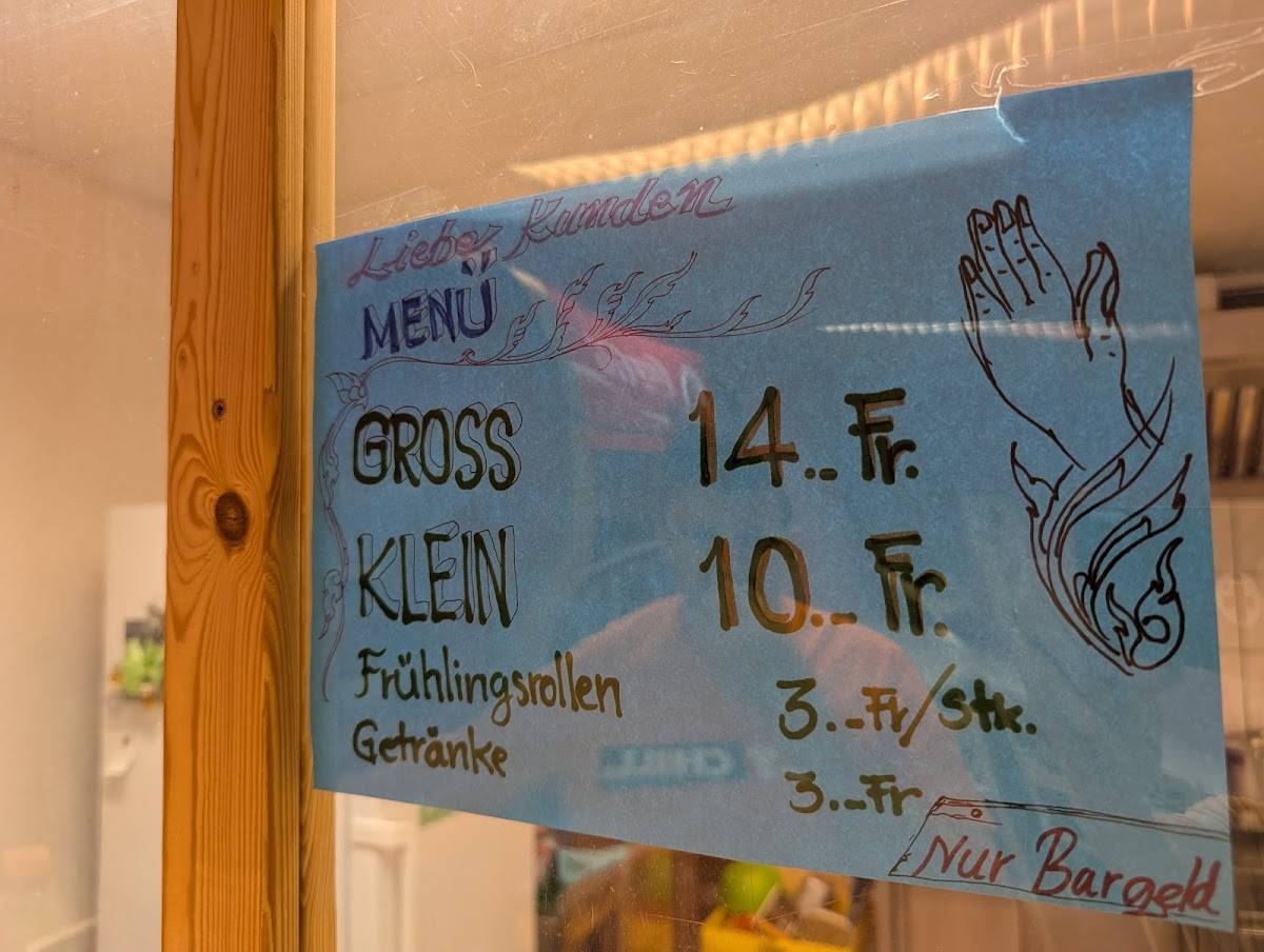 Menu di Phan Lan 