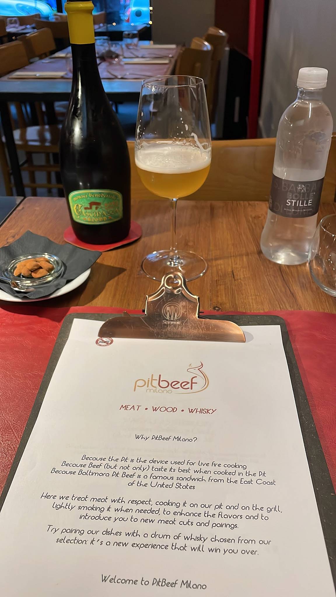 Menu di PitBeef Milano 