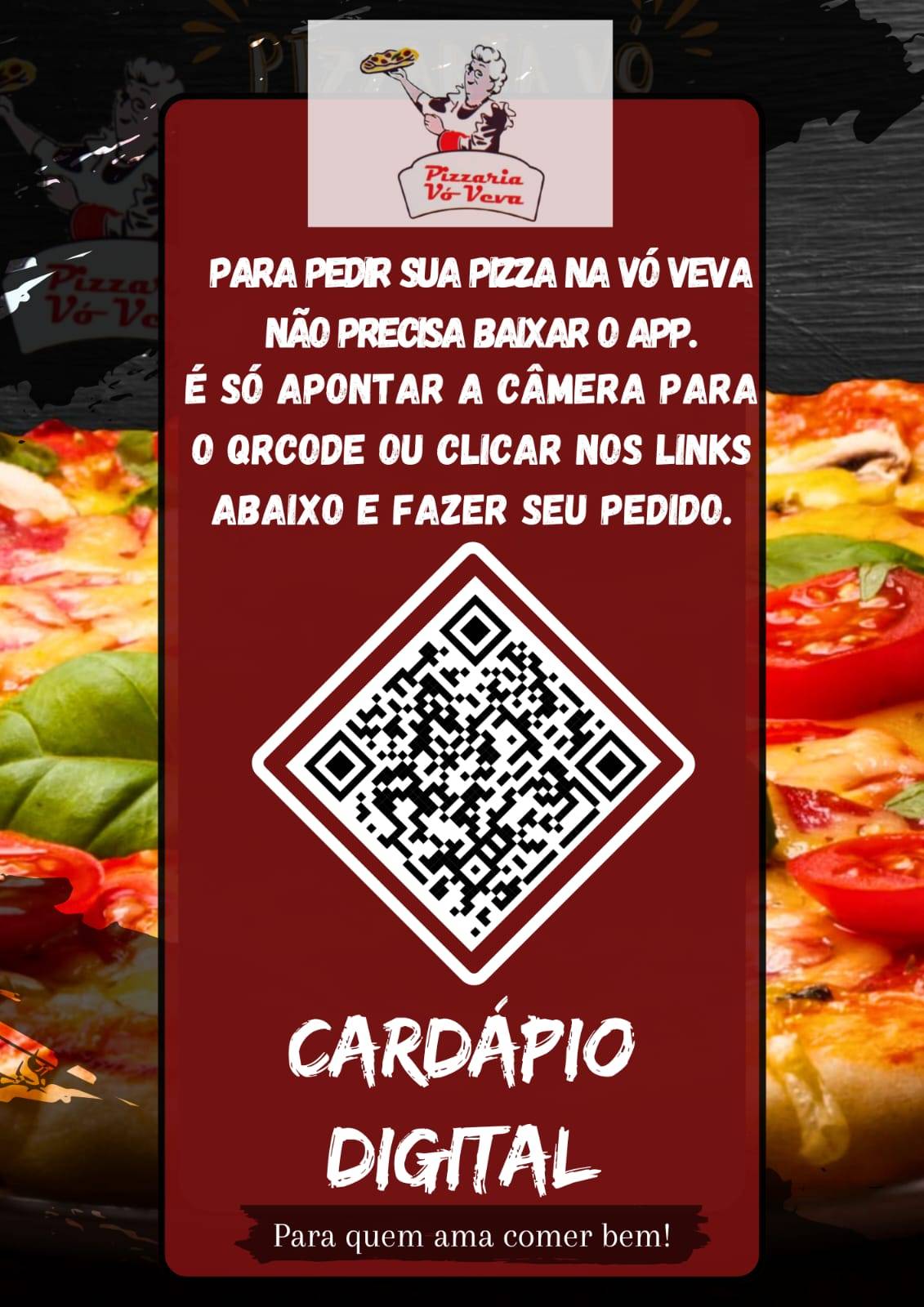Pizzaria Vó Veva cardápio