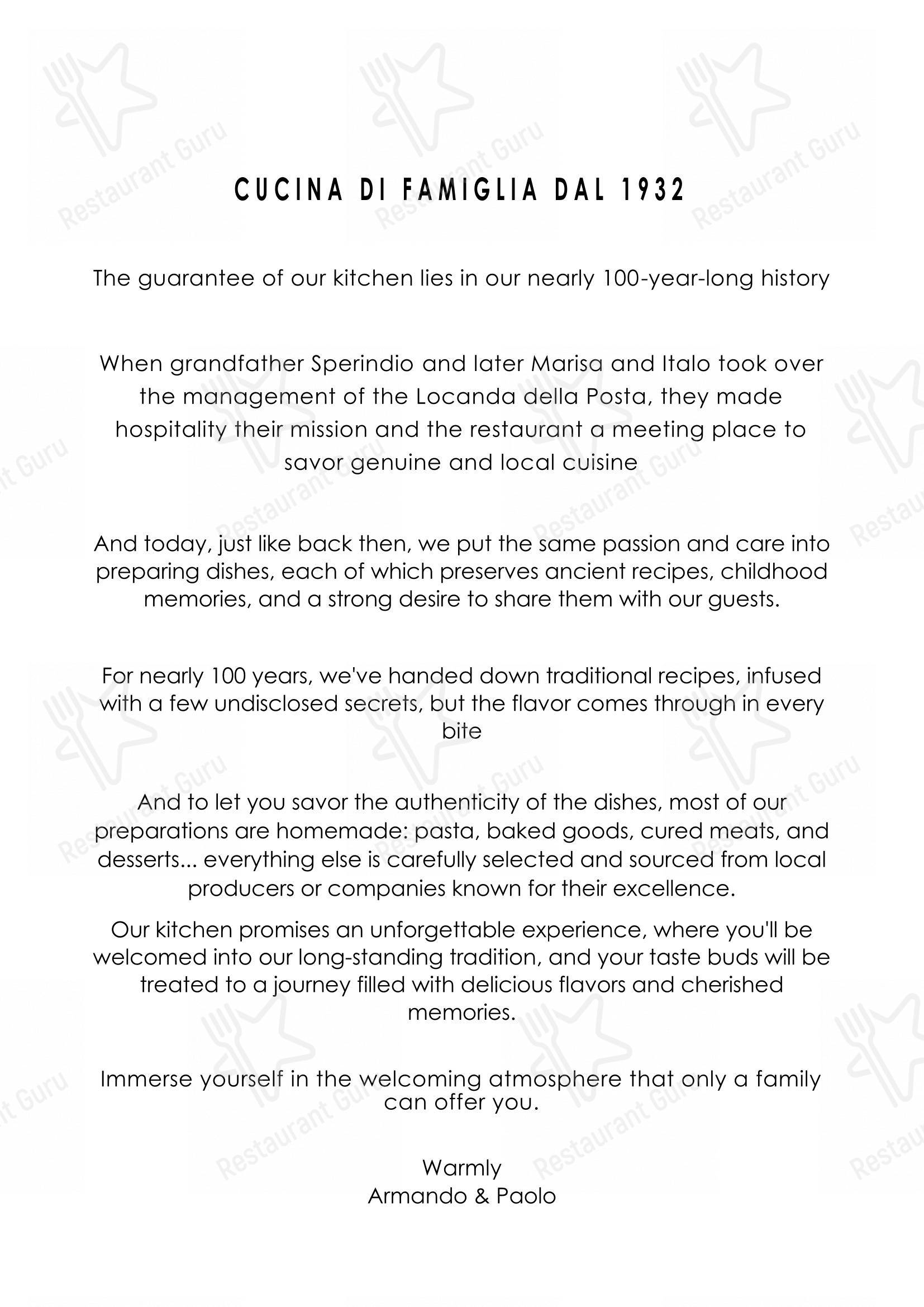 Menu per Cafe Bellini in Moltrasio