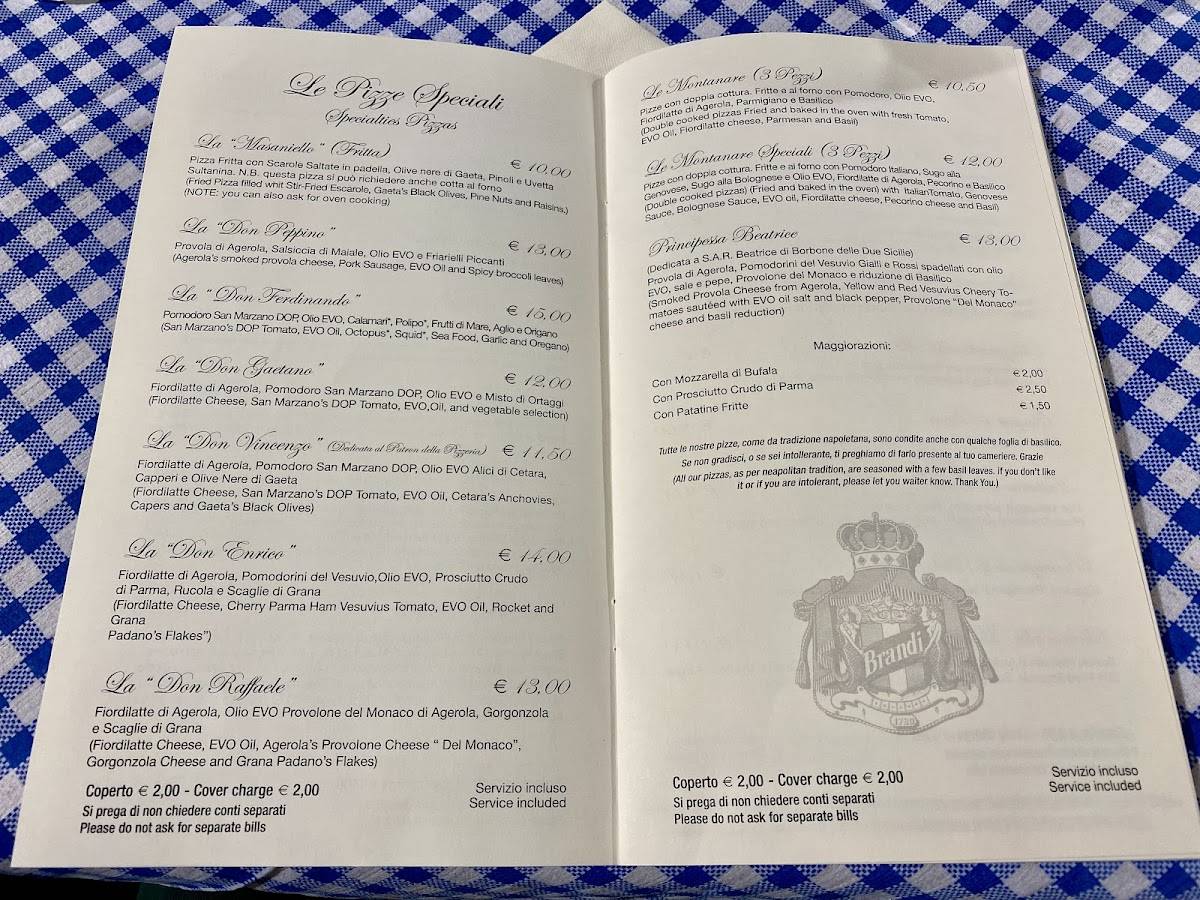 foto di antica pizzeria brandi
